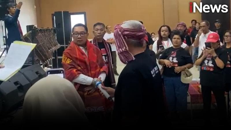 Komunitas Batak Marbisuk Deklarasi Dukung Ridwan Kamil-Suswono di Pilkada Jakarta