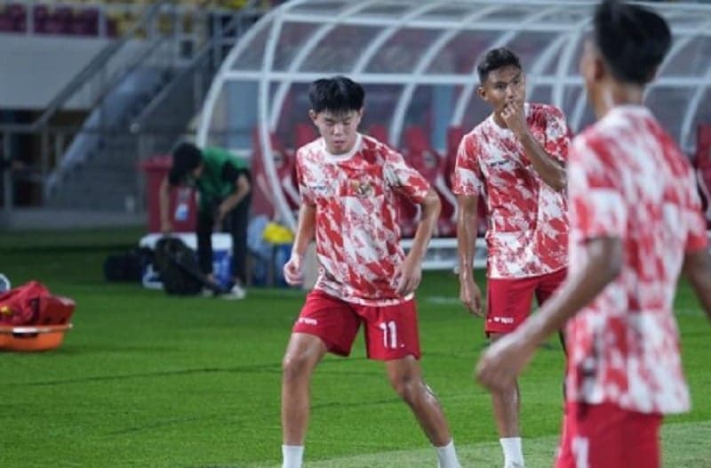 Gelandang Timnas Indonesia U-17 Lucas Lee Kirim Ancaman Serius untuk Kuwait