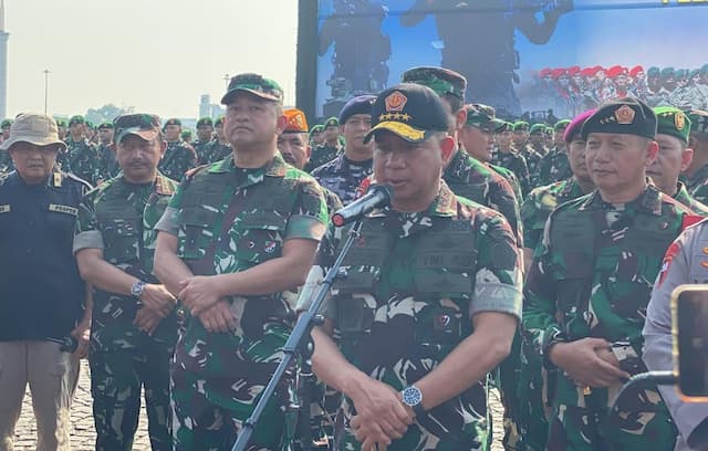 100 Ribu Prajurit TNI Dikerahkan Amankan Pelantikan Prabowo-Gibran