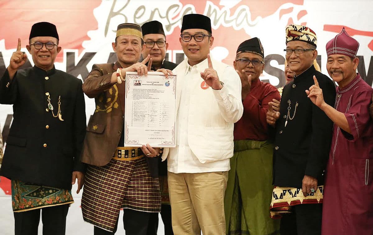 22 Komunitas Etnik di Jakarta Dukung Ridwan Kamil-Suswono