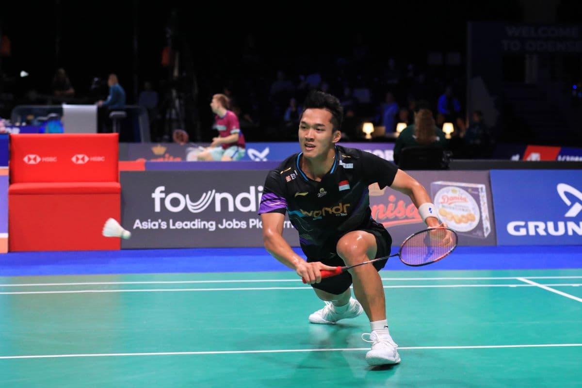 Main dengan Kondisi Kaki Bengkak di 16 Besar Denmark Open 2024, Jonatan Christie: Bukan Itu Alasan Saya Kalah