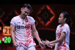 Hasil Perempatfinal Denmark Open 2024: Rinov Rivaldy/Pitha Haningtyas Dikalahkan Wakil China