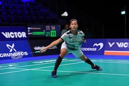 Hasil Perempatfinal Denmark Open 2024: Hajar Yeo Jia Min, Putri KW Susul Gregoria Mariska ke Semifinal