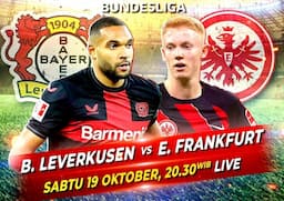 Jadwal Siaran Langsung Bayer Leverkusen vs Eintracht Frankfurt di Pekan Ke-7 Liga Jerman 2024-2025, Live di iNews