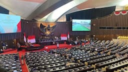 Begini Momen Geladi Bersih Pelantikan Presiden dan Wapres di Gedung MPR/DPR