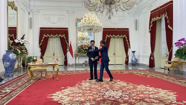 Jokowi ke Wapres China: Terima Kasih Hadiri Pelantikan Presiden Terpilih