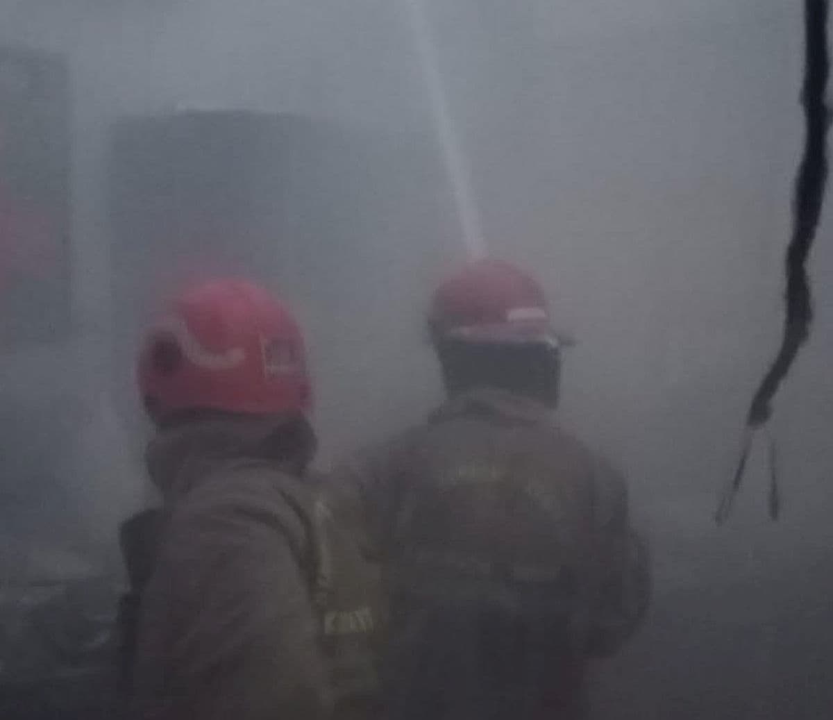 Aula Puskesmas Citeureup Bogor Terbakar