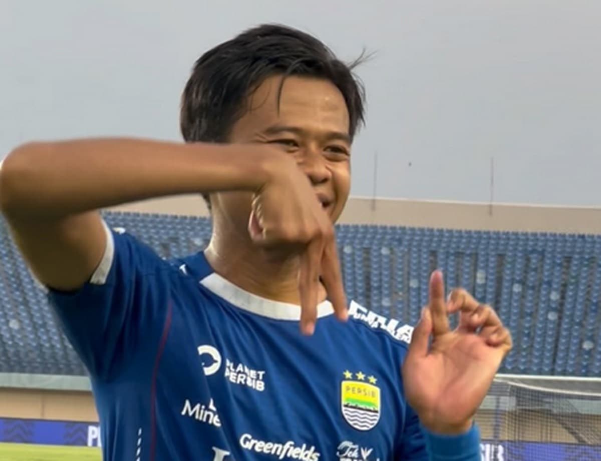 Kata-Kata Edo Febriansah Usai Cetak Gol Spektakuler yang Bawa Persib Bandung Menang 2-0 atas Persebaya Surabaya 