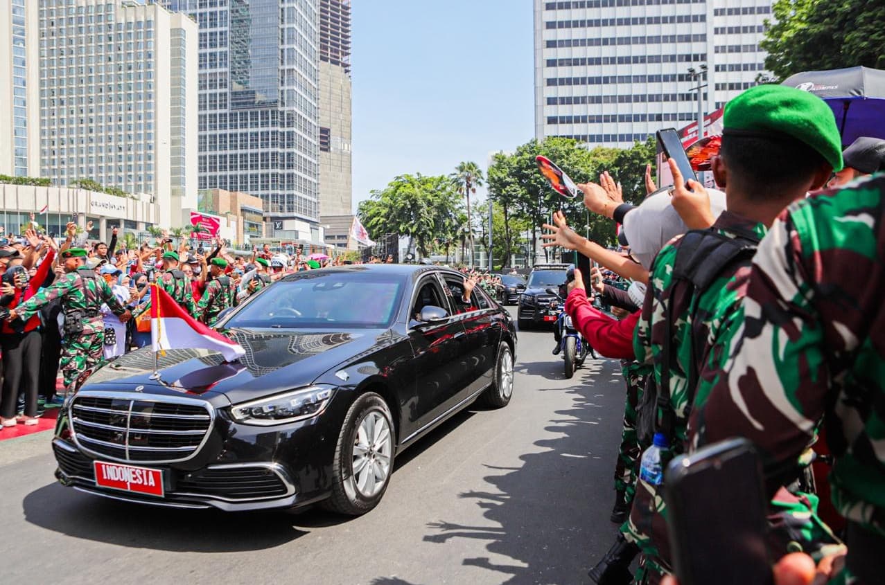 Pesta Rakyat Sambut Pelantikan Presiden dan Wapres Terpilih Prabowo-Gibran Penuh Suka Cita