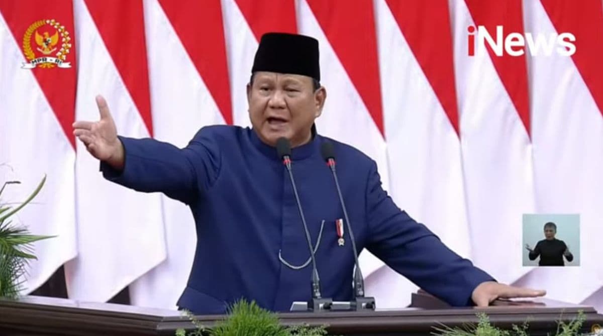 Pidato Perdana, Prabowo: Jokowi Kalahkan Saya, Berapa Kali Ya? Lupa