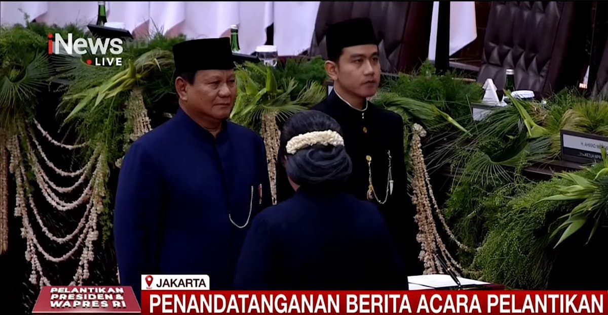 Momen Prabowo Ucapkan Terima Kasih ke Semua Presiden Terdahulu, Ungkit Torehan Prestasi