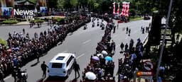 Presiden Prabowo Antar Jokowi ke Bandara Halim Perdanakusuma