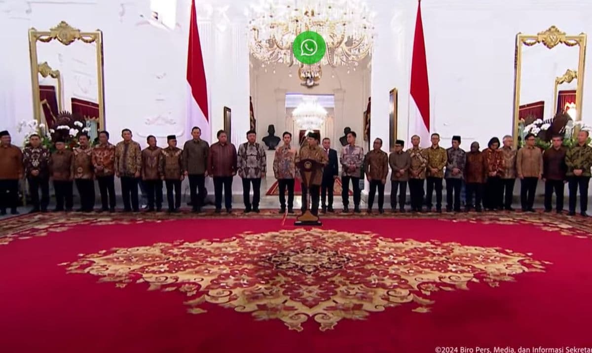 Besok Pagi Prabowo Lantik Menteri Kabinet Merah Putih dan Siang Hari Wamen