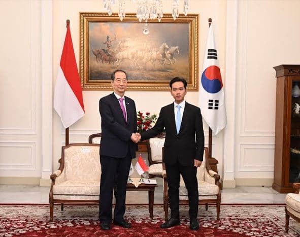 Hari Pertama Gibran Sebagai Wakil Presiden Bahas Penguatan Kerja Sama dengan Korea Selatan