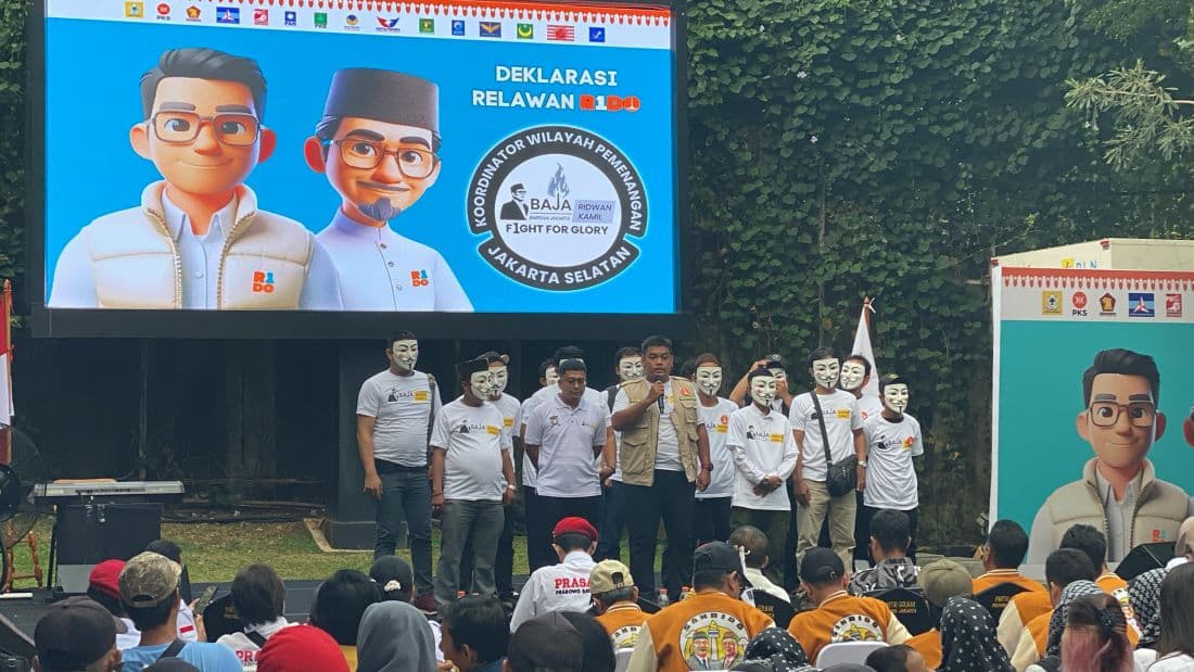 Baja RK Bakal Menangkan Ridwan Kamil-Suswono di Pilkada Lewat Udara