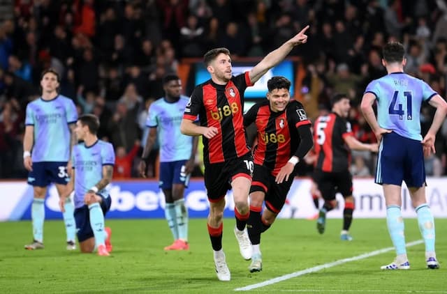 Hasil Bournemouth vs Arsenal di Liga Inggris 2024-2025: Berakhir 2-0, <i>The Gunners</i> Telan Kekalahan Perdana