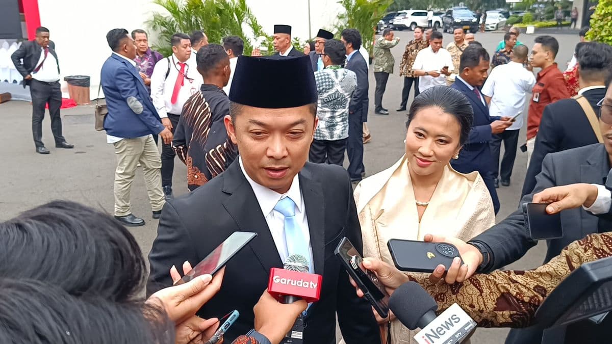 Jelang Pelantikan, Taufik Hidayat dan Sejumlah Wamen Tiba di Istana