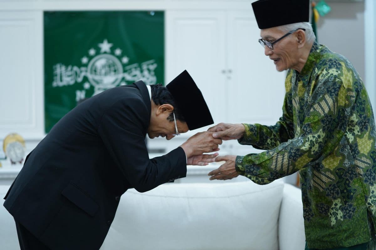 Usai Dilantik, Empat Menteri dari NU Minta Restu Rais Aam dan Ketum PBNU