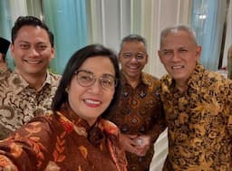 Hari Pertama Kerja Bareng 3 Wamenkeu, Sri Mulyani: Kita Langsung Rapat