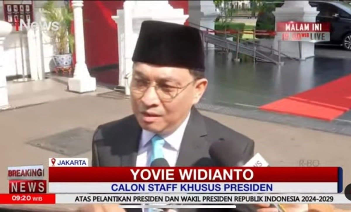 Yovie Widianto Resmi Dilantik sebagai Staf Khusus Presiden