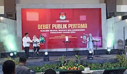 Debat Cawabup Pilkada Bojonegoro Ricuh Gara-Gara Cabupnya Ikut <i>Ngomong</i> Padahal Dilarang