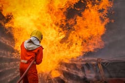 4 Rumah di Cilandak Jaksel Terbakar