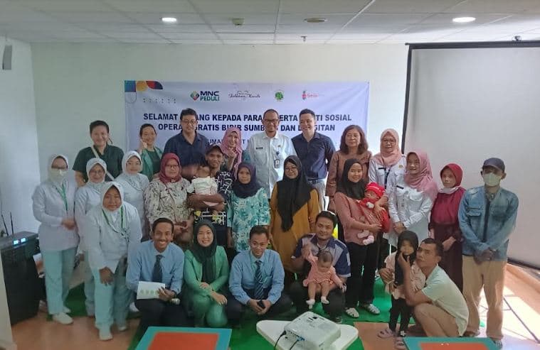 MNC Peduli Berikan Operasi Gratis Bibir Sumbing di Tangerang, Puluhan Orang Terbantu