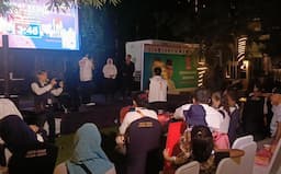 Panggung Hiburan hingga Games Berhadiah Disiapkan di Nobar Debat Pilkada di Posko Pemenangan RIDO