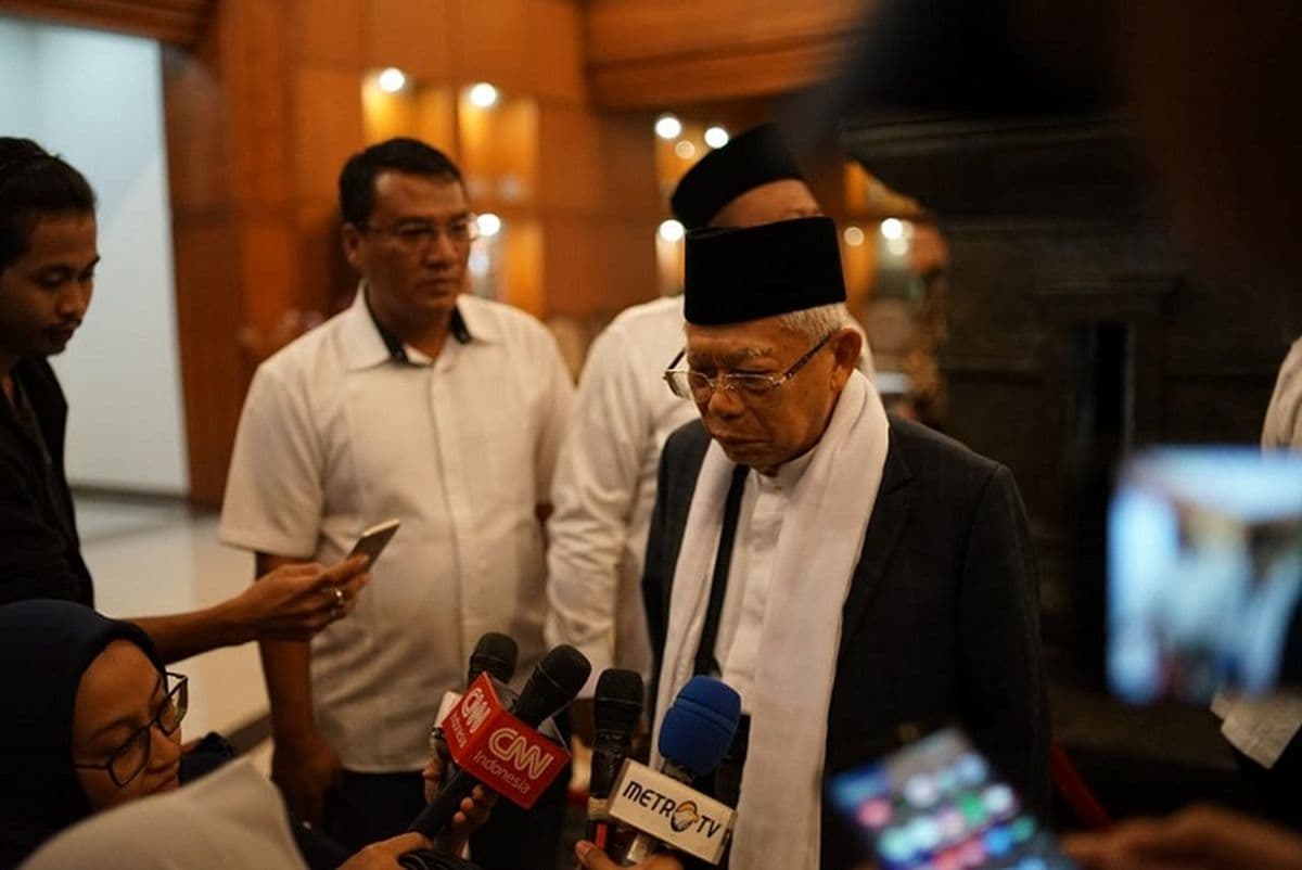 MUI Belum Bahas Surat Pengunduran Diri Ma&rsquo;ruf Amin dari Ketua Dewan Pertimbangan