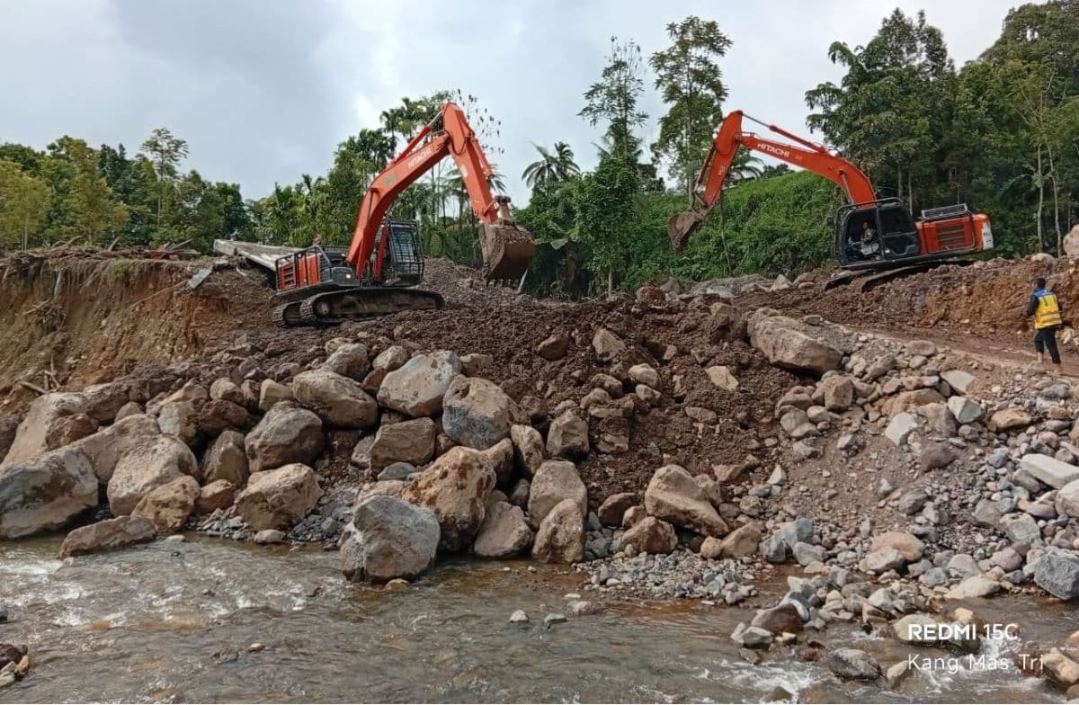 Potensi Longsor di Kabupaten Agam Masih Tinggi Usai Banjir Bandang Susulan