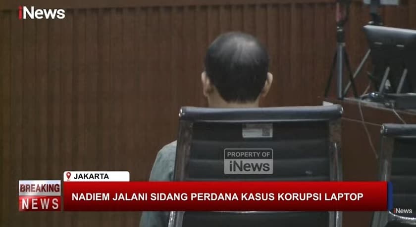 Nadiem Didakwa Perkaya Diri hingga Rp809 Miliar dalam Korupsi Chromebook