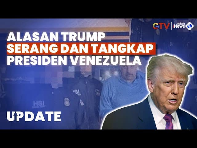 Terbongkar! Alasan Trump Tangkap Presiden Venezuela Nicolas Maduro dan Istri