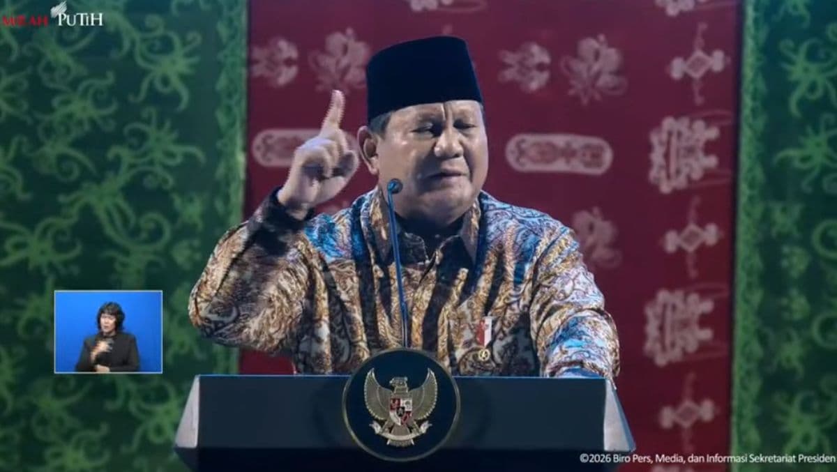 Prabowo Singgung Pihak yang Nyinyir: Nggak Apa, Kita Kerja dengan Bukti