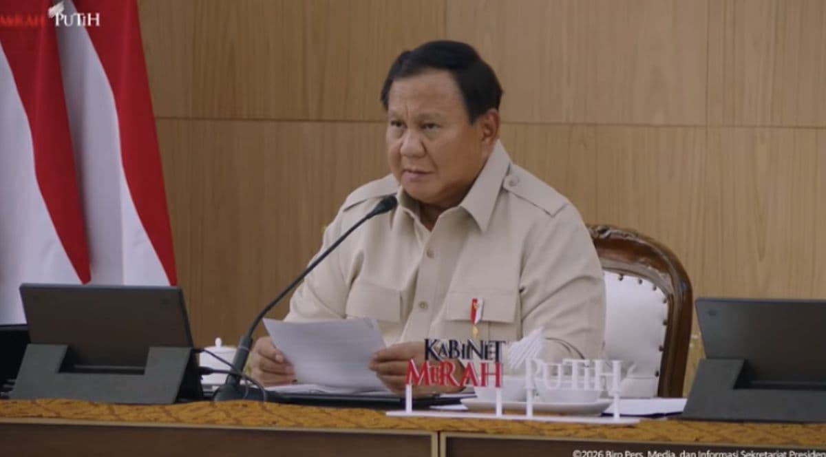 Absen Menteri yang Ketum Parpol, Prabowo: PKB Perlu Diawasi Ini