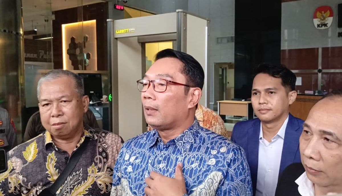 KPK Telusuri Aset Ridwan Kamil yang Belum Dilaporkan ke LHKPN