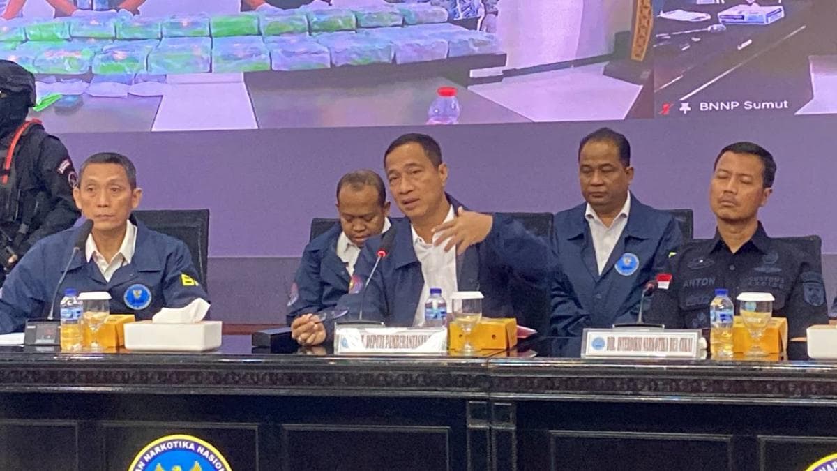 BNN Bongkar Sindikat Narkoba Aceh&ndash;Medan, 200 Kg Ganja Disita