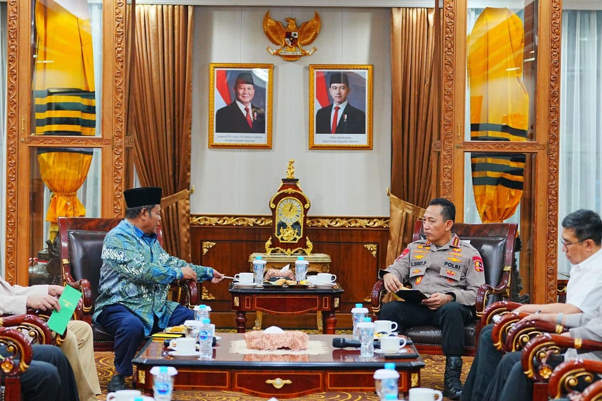 Audiensi Bareng MUI, Kapolri Tekankan Perkuat Sinergitas Jaga NKRI-Wujudkan Indonesia Emas