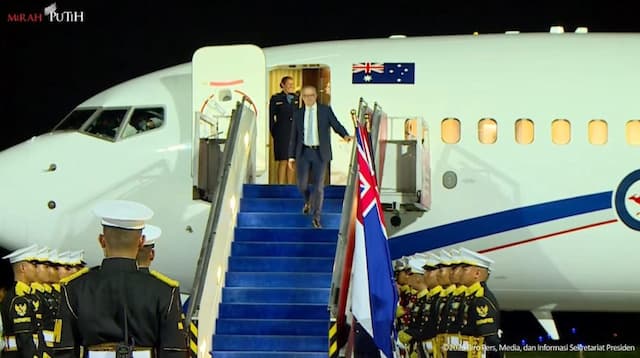 Tiba di Jakarta, PM Anthony dan Prabowo Bakal Teken Traktat Keamanan RI-Australia