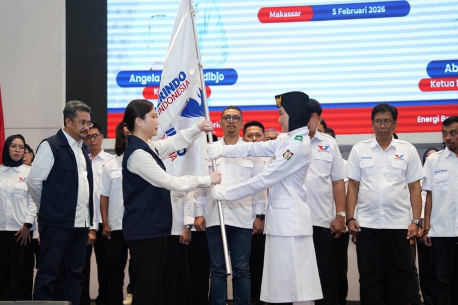 Angela Tanoesoedibjo Lantik Ketua Perindo Sulsel Abdul Hayat Gani: Kita Siap Bertarung dengan Gajah-Gajah, Sulsel Bukan Kandang