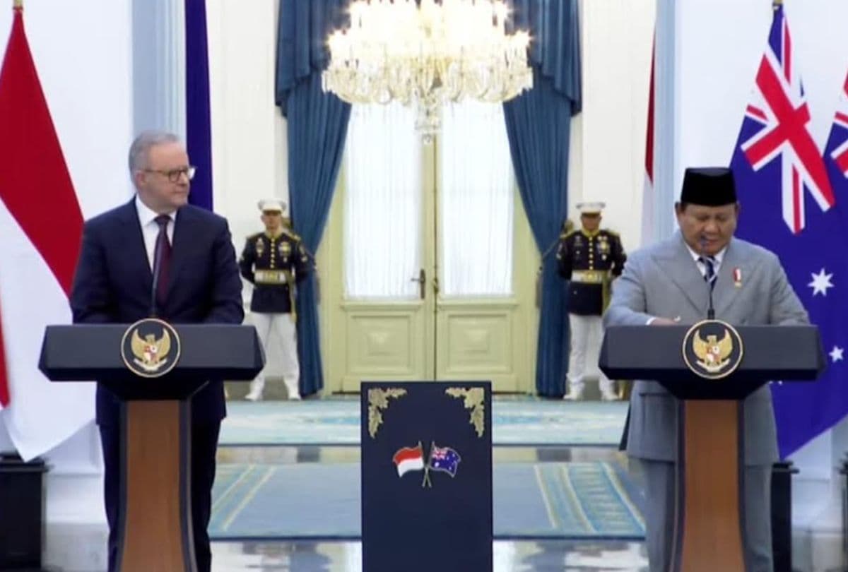 Prabowo dan PM Albanese Teken Traktat Keamanan RI-Australia