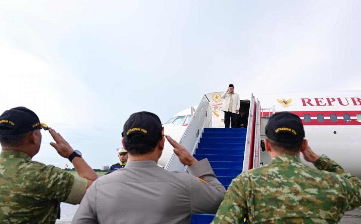 Prabowo Bertolak ke Jatim, Hadiri Mujahadah Kubro Satu Abad NU