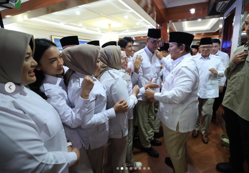 Prabowo Ajak Kader Gerindra Berjuang hingga Setia pada Rakyat