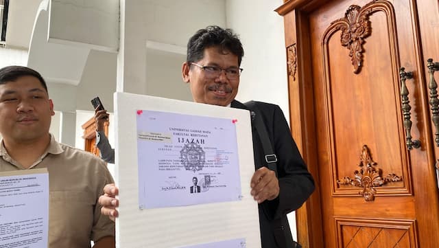 Bonatua Terima Salinan Ijazah Jokowi Terlegalisir: Terima Kasih Pak Prabowo