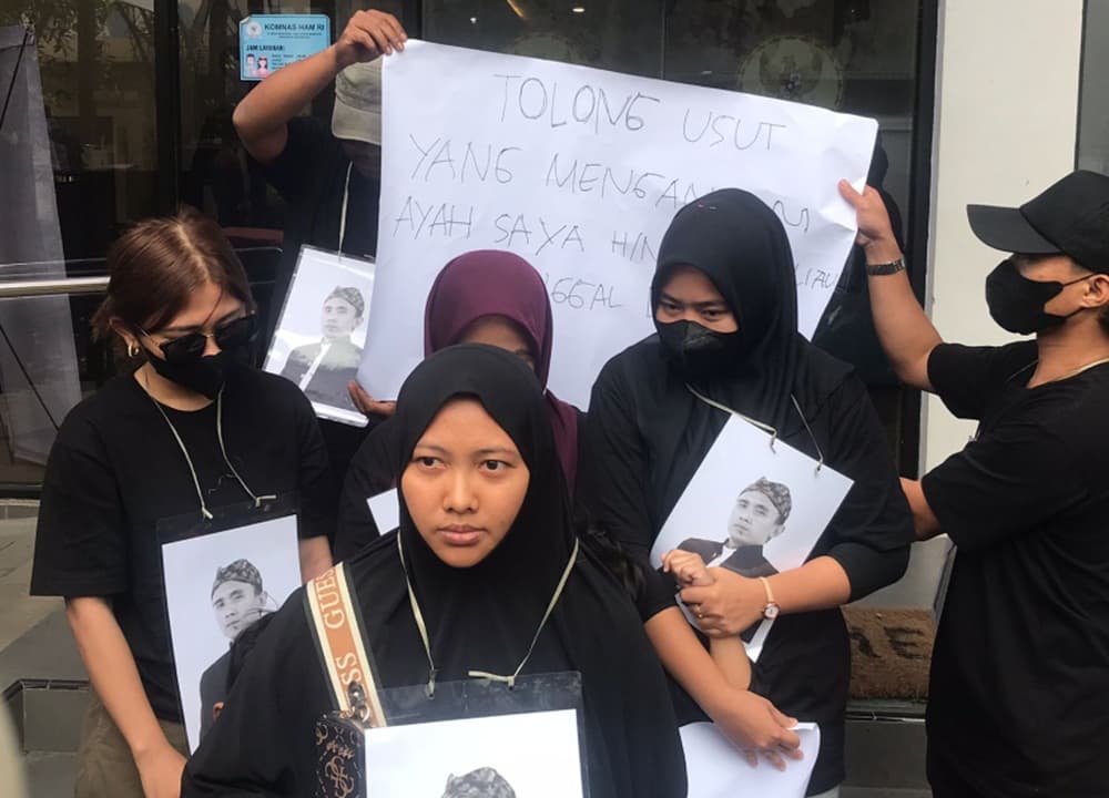 Istri Pegawai Tambang Laporkan Kematian Suaminya ke Komnas HAM