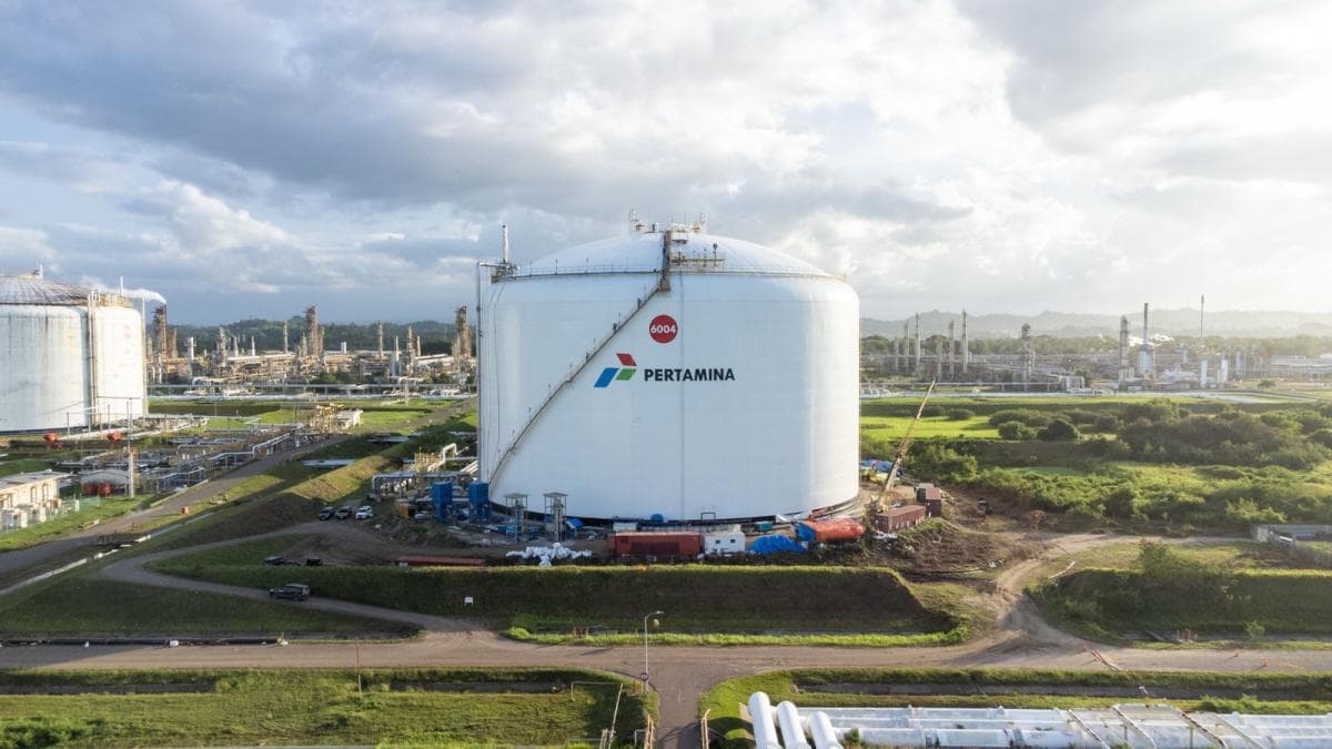 Revitalisasi Rampung, Tangki LNG Arun Siap Beroperasi