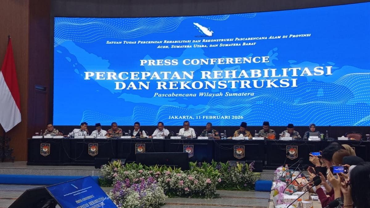 Mendagri: Pemulihan Pascabencana Sumatera Capai 70 Persen!