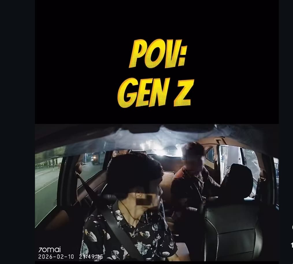 Viral Video Gen Z Mesum di Taksi Online, Sopir: Gak Bisa Ditahan di Rumah?