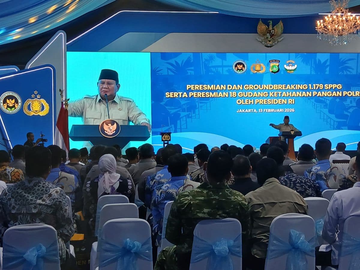Prabowo ke Polri: Sering Jadi Sasaran Itu Risiko, Harus Tahan Maki dan Serangan