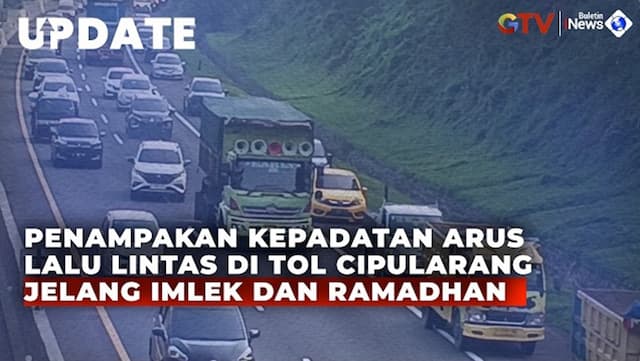 Tol Cipularang Dipadati Kendaraan jelang Imlek dan Ramadhan