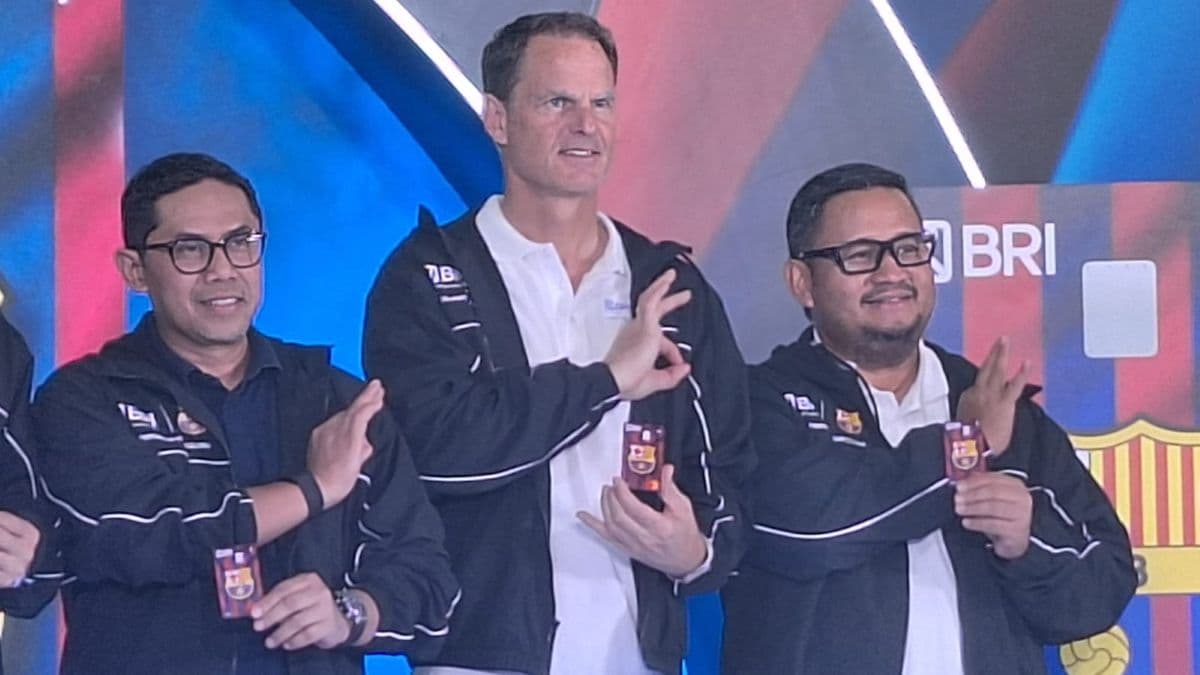 Kunjungi Indonesia, Legenda Barcelona Frank de Boer Punya Harapan Besar Terkait Sepakbola Tanah Air